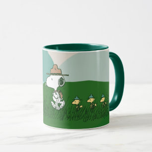 Erdnüsse   Snoopy Leader of the Pack Tasse