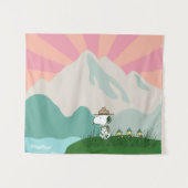 Erdnüsse | Snoopy Leader of the Pack Wandteppich (Vorderseite (Horizontal))