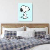 Erdnüsse | Snoopy Leinwanddruck (Insitu (Schlafzimmer))