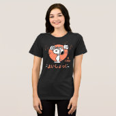 Erdnüsse | Snoopy Lifting Weight Tri-Blend Shirt (Vorderseite voll)