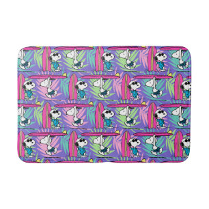 Erdnüsse   Snoopy Lila Surfmuster Badematte