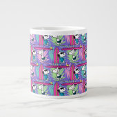 Erdnüsse | Snoopy Lila Surfmuster Jumbo-Tasse (Vorderseite)