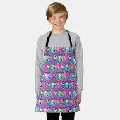 Erdnüsse | Snoopy Lila Surfmuster Schürze (Getragen)