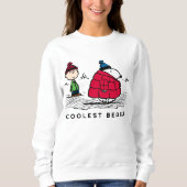 Erdnüsse | Snoopy & Linus Abgefüllte Jacket Sweatshirt (Vorderseite)