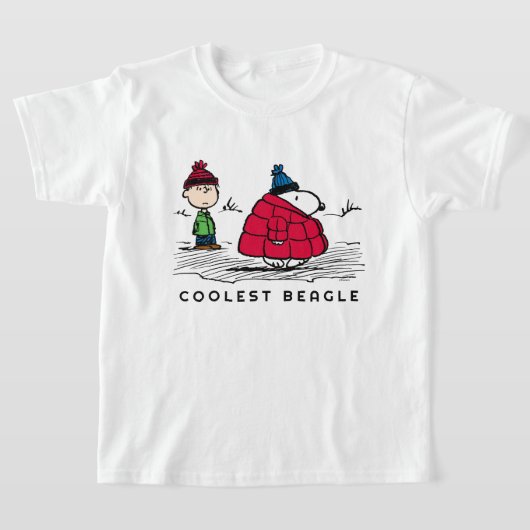 Erdnüsse | Snoopy & Linus Abgefüllte Jacket T-Shirt (Ablage )