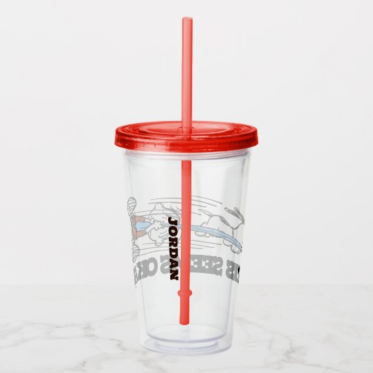 Erdnüsse | Snoopy & Linus Acryltrinkbecher (Rechts)