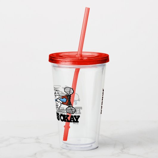 Erdnüsse | Snoopy & Linus Acryltrinkbecher (Rückseite)