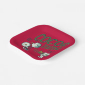 Erdnüsse | Snoopy & Linus Cocoa Time Pappteller (Gewinkelt)