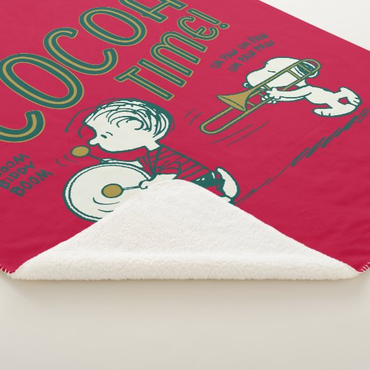 Erdnüsse | Snoopy & Linus Cocoa Time Sherpadecke (3/4)