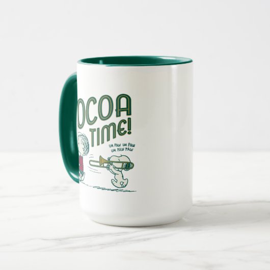 Erdnüsse | Snoopy & Linus Cocoa Time Tasse (Vorderseite Links)