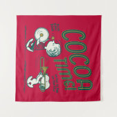 Erdnüsse | Snoopy & Linus Cocoa Time Wandteppich (Vorderseite (Horizontal))