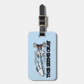 Erdnüsse | Snoopy & Linus Gepäckanhänger (Vorderseite vertikal)