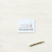 Erdnüsse | Snoopy & Linus Post-it Klebezettel (Auf Schreibtisch)