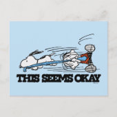 Erdnüsse | Snoopy & Linus Postkarte (Vorderseite)