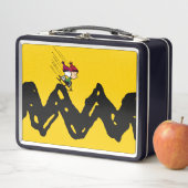 Erdnüsse | Snoopy & Linus Schlittenfahrt Metall Brotdose (Beispiel)