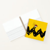 Erdnüsse | Snoopy & Linus Schlittenfahrt Notizblock (Innenseite)