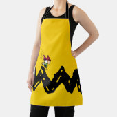 Erdnüsse | Snoopy & Linus Schlittenfahrt Schürze (InSitu)