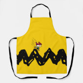 Erdnüsse | Snoopy & Linus Schlittenfahrt Schürze (Vorderseite)