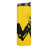 Erdnüsse | Snoopy & Linus Schlittenfahrt Thermosbecher (Nach links gedreht)