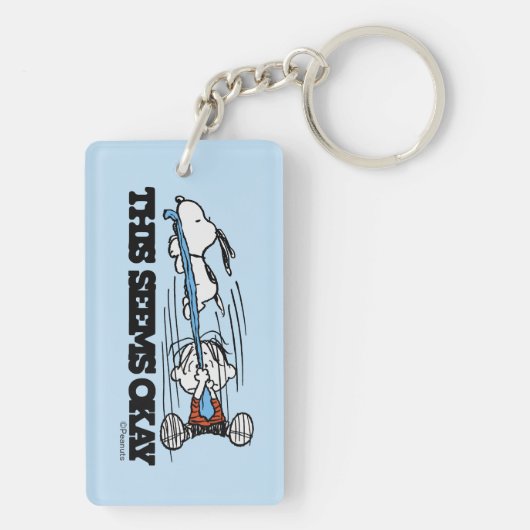 Erdnüsse | Snoopy & Linus Schlüsselanhänger (Rückseite)