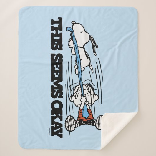 Erdnüsse | Snoopy & Linus Sherpadecke (Vorderseite)