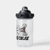 Erdnüsse | Snoopy & Linus Trinkflasche (Rückseite)