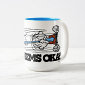 Erdnüsse | Snoopy & Linus Zweifarbige Tasse (VorderseiteRechts)