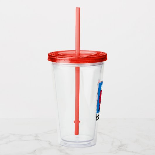 Erdnüsse | Snoopy & Lucy Half & Half Acryltrinkbecher (Rechts)