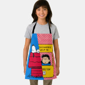 Erdnüsse | Snoopy & Lucy Half & Half Schürze (Insitu)