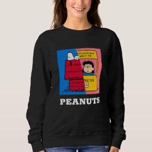 Erdnüsse Snoopy & Lucy Half & Half Sweatshirt