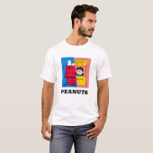 Erdnüsse | Snoopy & Lucy Half & Half T-Shirt (Vorne ganz)