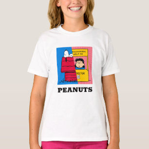 Erdnüsse Snoopy & Lucy Half & Half T-Shirt