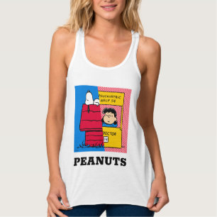 Erdnüsse Snoopy & Lucy Half & Half Tank Top