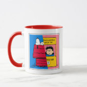 Erdnüsse | Snoopy & Lucy Half & Half Tasse (Links)