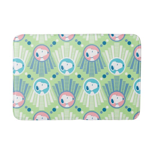 Erdnüsse | Snoopy Mint Green Deko Dreams Pattern Badematte (Vorderseite)