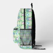 Erdnüsse | Snoopy Mint Green Deko Dreams Pattern Bedruckter Rucksack (Rechts)