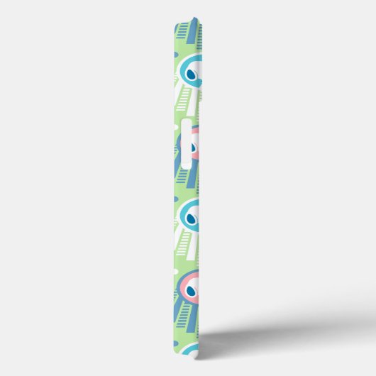 Erdnüsse | Snoopy Mint Green Deko Dreams Pattern Case-Mate iPhone Hülle (Rückseite / Rechts)