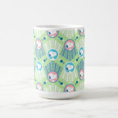 Erdnüsse | Snoopy Mint Green Deko Dreams Pattern Kaffeetasse (Mittel)