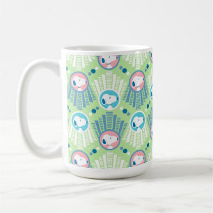 Erdnüsse   Snoopy Mint Green Deko Dreams Pattern Kaffeetasse