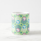 Erdnüsse | Snoopy Mint Green Deko Dreams Pattern Kaffeetasse (Mittel)