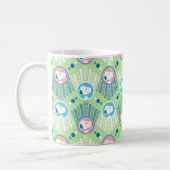 Erdnüsse | Snoopy Mint Green Deko Dreams Pattern Kaffeetasse (Links)