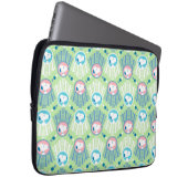 Erdnüsse | Snoopy Mint Green Deko Dreams Pattern Laptopschutzhülle (Vorne Rechts)