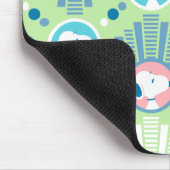 Erdnüsse | Snoopy Mint Green Deko Dreams Pattern Mousepad (Ecke)