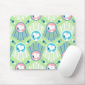 Erdnüsse | Snoopy Mint Green Deko Dreams Pattern Mousepad (Mit Mouse)