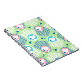 Erdnüsse | Snoopy Mint Green Deko Dreams Pattern Notizblock (Rechte Seite)