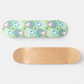 Erdnüsse | Snoopy Mint Green Deko Dreams Pattern Skateboard (Horizontal)