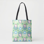 Erdnüsse | Snoopy Mint Green Deko Dreams Pattern Tasche (Vorderseite)