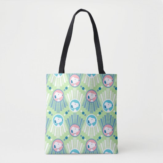 Erdnüsse | Snoopy Mint Green Deko Dreams Pattern Tasche (Vorderseite)