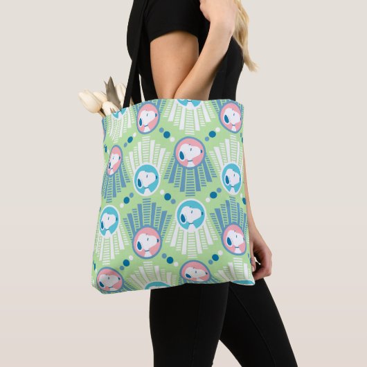 Erdnüsse | Snoopy Mint Green Deko Dreams Pattern Tasche (Von Nahem)