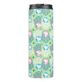 Erdnüsse | Snoopy Mint Green Deko Dreams Pattern Thermosbecher (Rückseite)